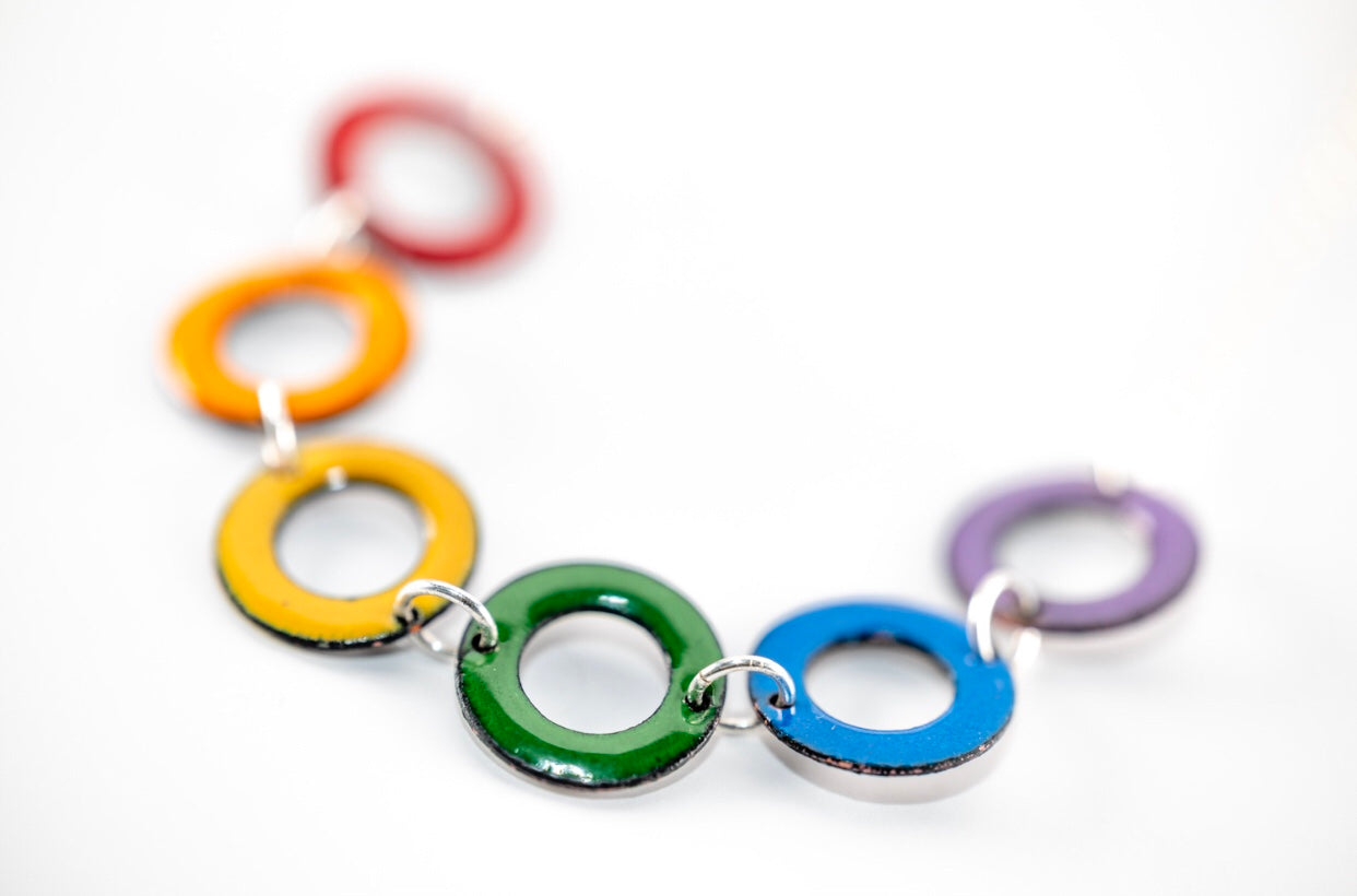 Rainbow Loop Necklace